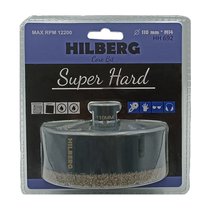Коронка алмазная 110 мм Hilberg Super Hard M14 HH692