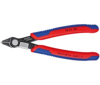 Electronic Super Knips® Бокорезы прецизионные, нерж., зажим для проволоки, 125 мм, 2-комп ручки