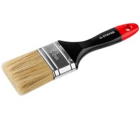 STAYER 63 мм, 2,5", щетина натуральная светлая, кисть плоская UNIVERSAL-PROFI 0104-063