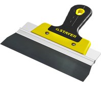 STAYER фасадный, 200 мм, анодированный, двухкомпонентная рукоятка, шпатель фасадный 10045-20