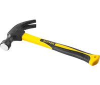 STAYER 560 г, молоток-гвоздодер кованый Fiberglass 2026-560_z01