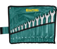 KRAFTOOL 12 шт, 6 - 24 мм, набор комбинированных гаечных ключей 27079-H12