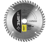 ЗУБР ⌀ 180 x 20 мм, 48T, диск пильный по дереву 36852-180-20-48 Профессионал