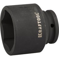 KRAFTOOL 3/4", 50 мм, Cr-Mo сталь, фосфатированная, торцовая головка ударная 27945-50_z01