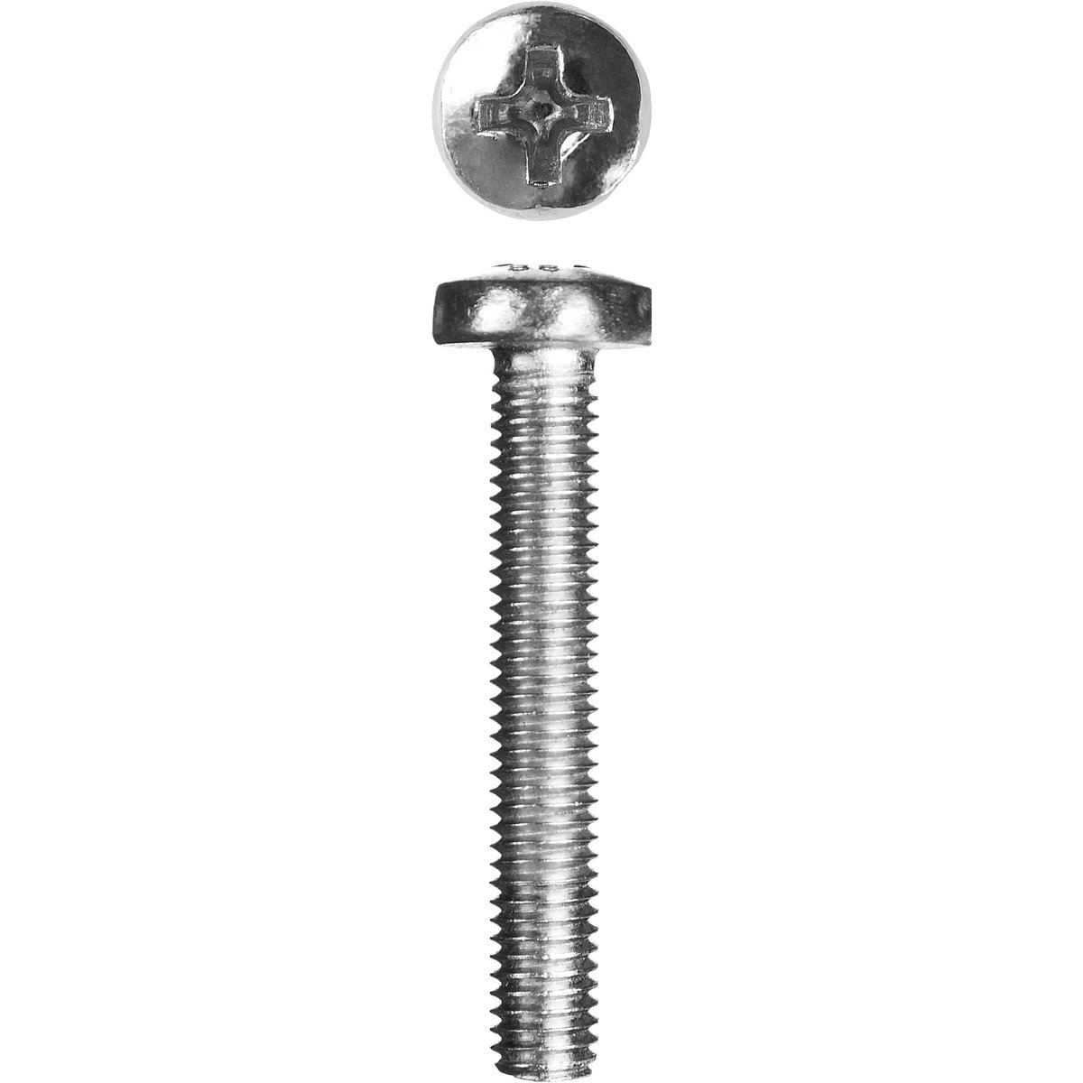 ЗУБР M4 x 16 мм, 16 шт., полусферическая головка, винт DIN 7985 303156-04-016