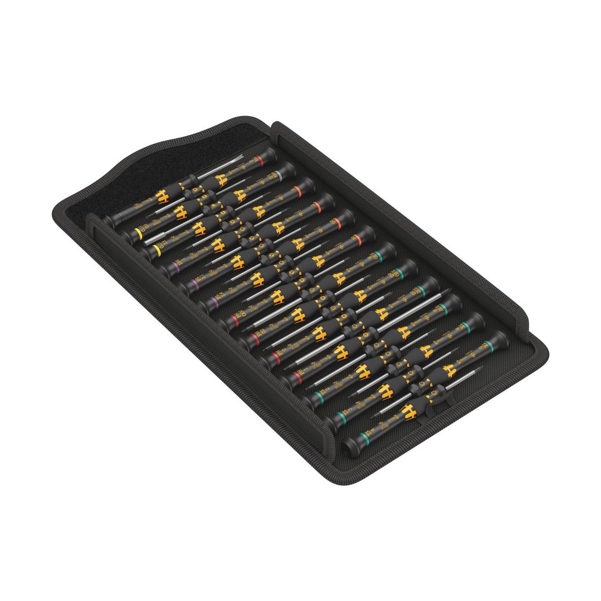 Kraftform Micro ESD Big Pack 1 Набор отвёрток антистатических прецизионных, 25 пр., PH/SL/PH S/TX/TX BO/IPR/Microstix®/Pentalobe/HEX внутр/Cъёмник