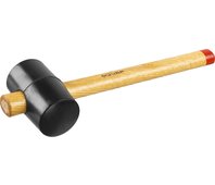 ЗУБР 450 г, киянка резиновая с деревянной ручкой 2050-65_z01