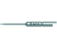 867/9 С TORX® бита, сверхтвёрдая, 4 мм Halfmoon, TX 6 x 64 мм, Ø конца 2.0 мм