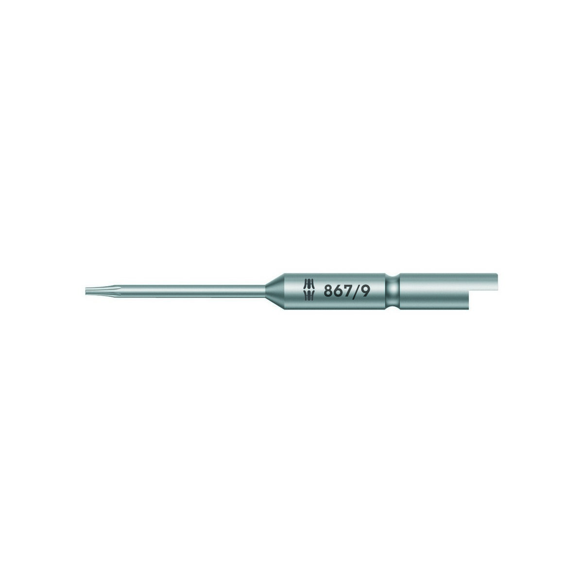 867/9 С TORX® бита, сверхтвёрдая, 4 мм Halfmoon, TX 6 x 64 мм, Ø конца 2.0 мм