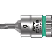 8767 A HF TORX® Zyklop Головка торцевая с вставкой-битой, 1/4", TX 9 x 28 мм, с фиксацией