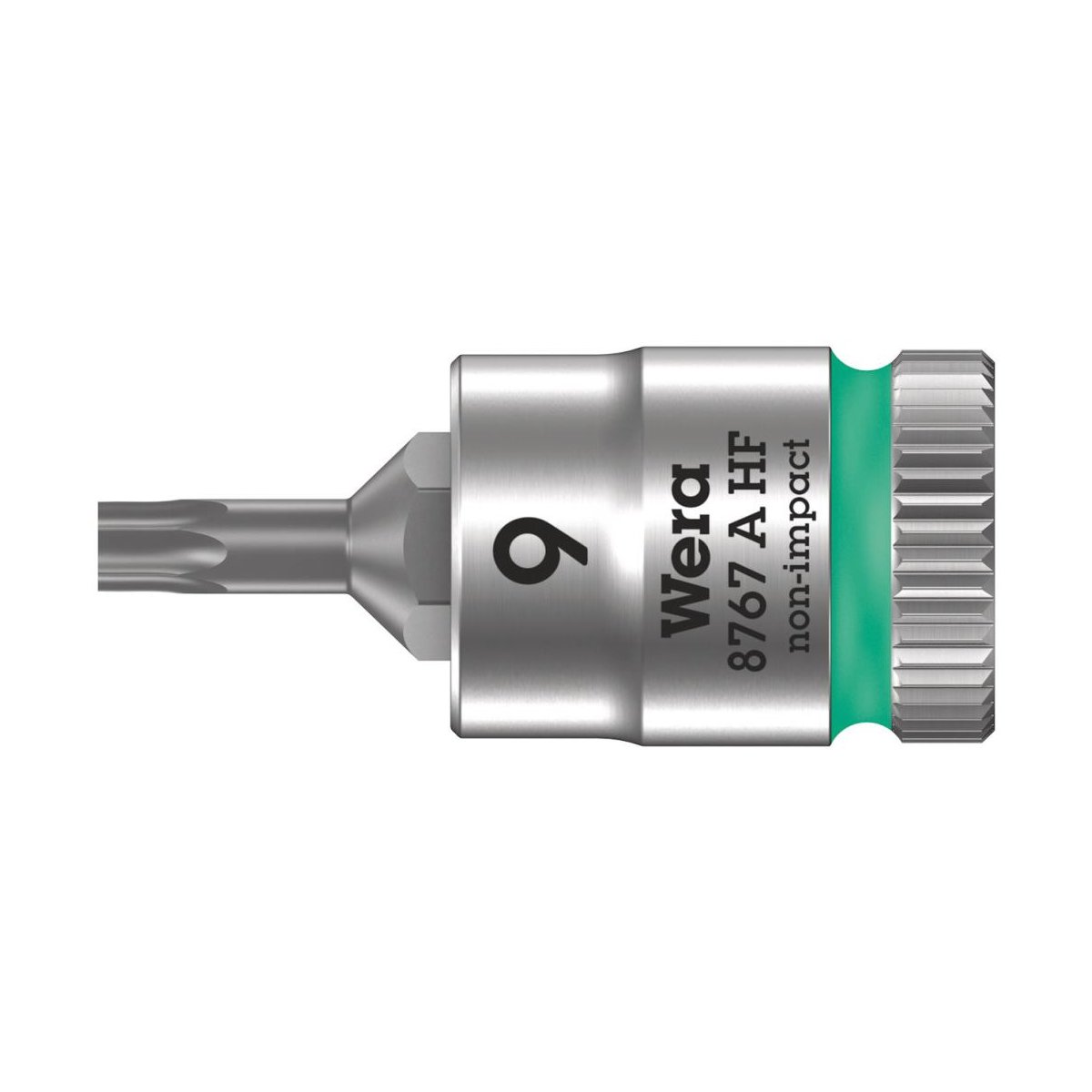 8767 A HF TORX® Zyklop Головка торцевая с вставкой-битой, 1/4", TX 9 x 28 мм, с фиксацией