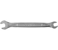 STAYER 8х10 мм, Cr-V сталь, хромированный, гаечный ключ рожковый 27035-08-10