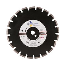 Trio Diamond Диск алмазный отрезной 350*25.4*12 Асфальт Серебряная пайка GA773