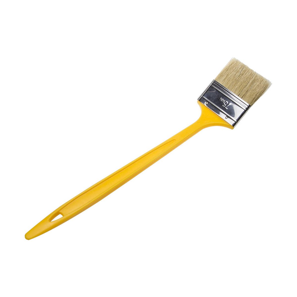 STAYER 75 мм, 3", щетина натуральная, пластмассовая ручка, кисть радиаторная UNIVERSAL 0110-75_z01