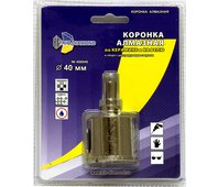 Trio Diamond Коронка алмазная по керамике и кафелю с центрирующим сверлом 40мм  400040