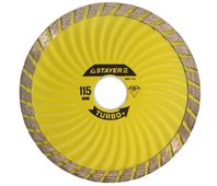 STAYER ⌀ 105х22.2 мм, алмазный, сегментированный, круг отрезной для УШМ 3663-105