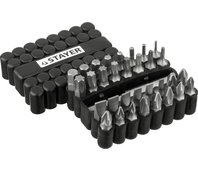 STAYER 33 шт., набор бит с адаптером 26085-H33