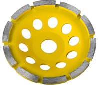 STAYER 125 мм, L- 22.2 мм, алмазная, сегментная, однорядная, чашка 33382-125