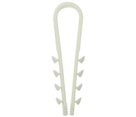 ЗУБР 19 - 25 мм, 10 шт., нейлоновый, дюбель-хомут для круглого кабеля ДХ-К 4-309146-19-25