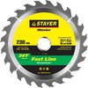 STAYER ⌀ 230 x 30 мм, 24T, диск пильный по дереву 3680-230-30-24