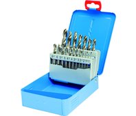 Набор свёрл по металлу, 25 пр., d 1.0-13.0 мм x 0.5, DIN 1897, HSS-GK, Тип N, очень короткие