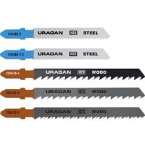 URAGAN 5 шт, по дереву и металлу, набор полотен 159489-H5_z02