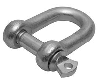 ЗУБР 5 мм, 2 шт., скоба такелажная прямая 304516-05