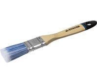 STAYER 25 мм, 1", щетина искусственная, деревянная ручка, кисть плоская AQUA 01062-025