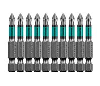 KRAFTOOL PH1, 50 мм, 10 шт., Cr-Mo сталь, набор бит Optimum Line 26122-1-50-10