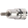 KRAFTOOL 1/2", S2 сталь, M5, сатинированная, торцовая бита-головка "INDUSTRIE QUALITAT" 27911-05