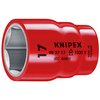 Головка торцевая VDE 3/8" 6-гранная, 10 мм, диэлектрическая