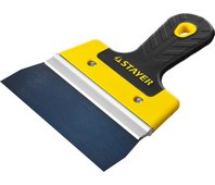STAYER фасадный, 150 мм, анодированный, двухкомпонентная рукоятка, шпатель фасадный 10045-15