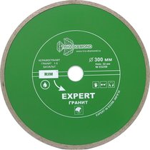 Trio Diamond Диск алмазный отрезной 300*32 Сплошной Эксперт Гранит hot press EG358