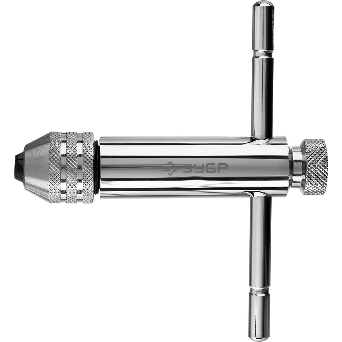 ЗУБР M5 - M12, L - 110 мм/L - 120 мм, храповый механизм и реверс, метчикодержатель Т-образный 28138-110_z01