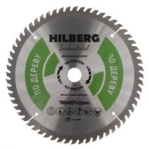 Диск пильный Hilberg Industrial Дерево 190*20*60Т HW197