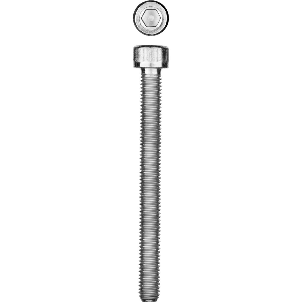 ЗУБР М10x55 мм, 5 кг (115 шт.), кл. пр. 8.8, оцинкованный, винт DIN 912 30318-10-055