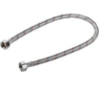 STAYER 1/2", 0.6 м, оплетка из нержавеющей стали, подводка гибкая для воды 51015-G/G-060