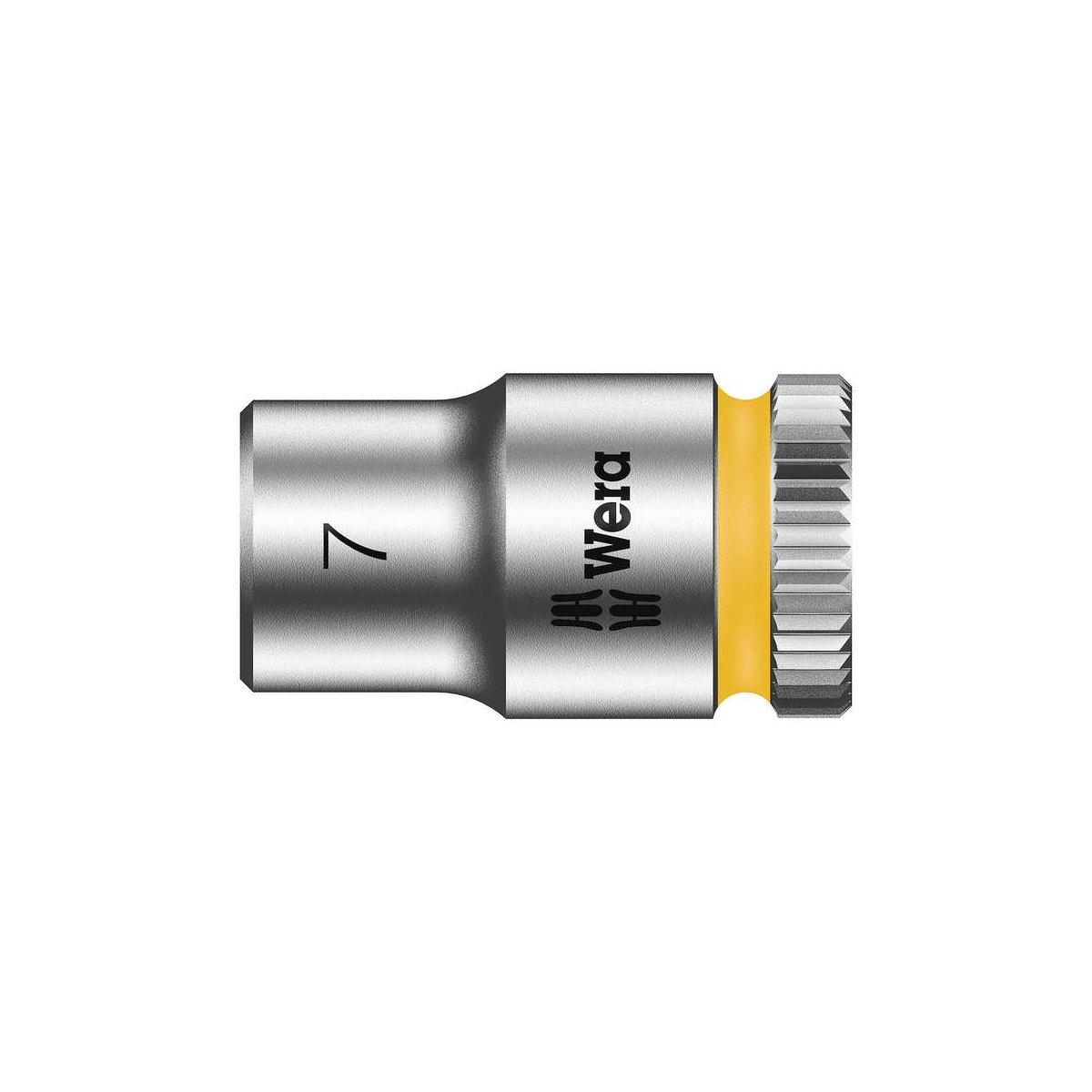8790 HMA Zyklop Головка торцевая 6-гранная, 1/4", 7 x 23 мм