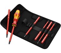 Kraftform Kompakt VDE 7 Imperial 1 Набор насадок с отвёрткой-битодержателем, 7 пр.