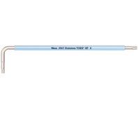 3967 SXL HF TORX® Multicolour Г-образный ключ с фиксацией, удлиненный, нерж., TX 8 x 90 мм