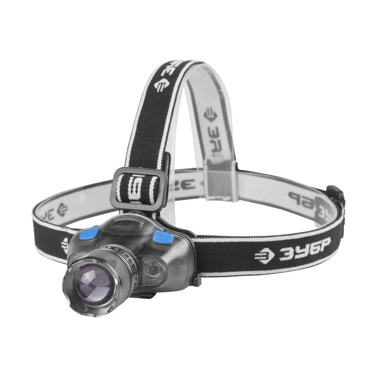 ЗУБР 3 Вт +2 LED, налобный, 2хAAA, фонарь налобный 56432