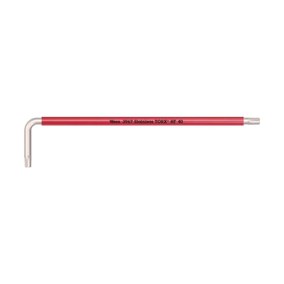 3967 SXL HF TORX® Multicolour Г-образный ключ с фиксацией, удлиненный, нерж., TX 40 x 224 мм