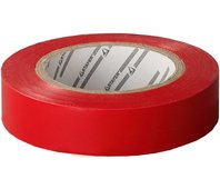 STAYER 15 мм, 10 м, цвет красный, изолента ПВХ на карточке 12292-R-15-10