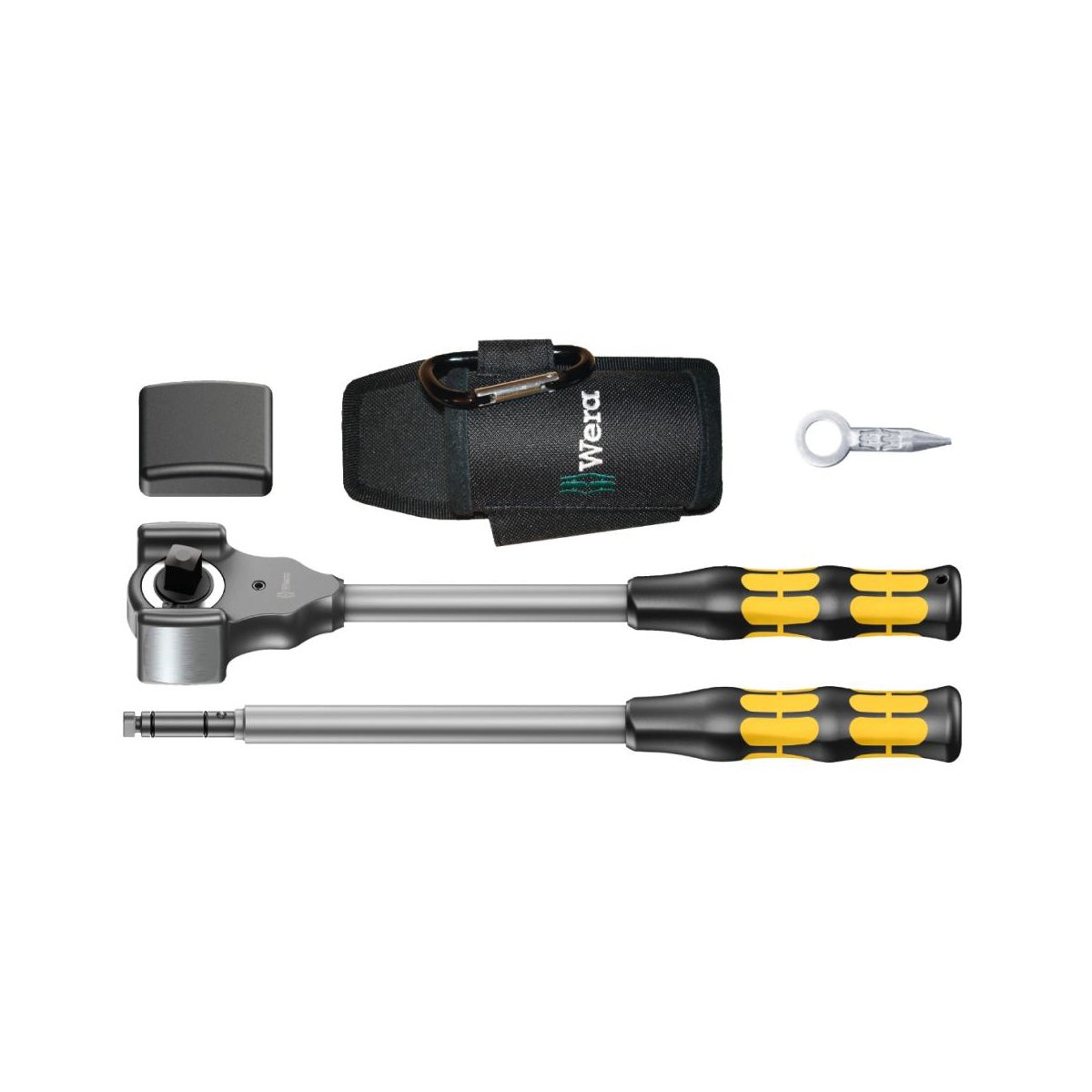 8002 C Koloss All Inclusive Set набор со сверхпрочной трещоткой-молотком, 1/2", 5 пр.