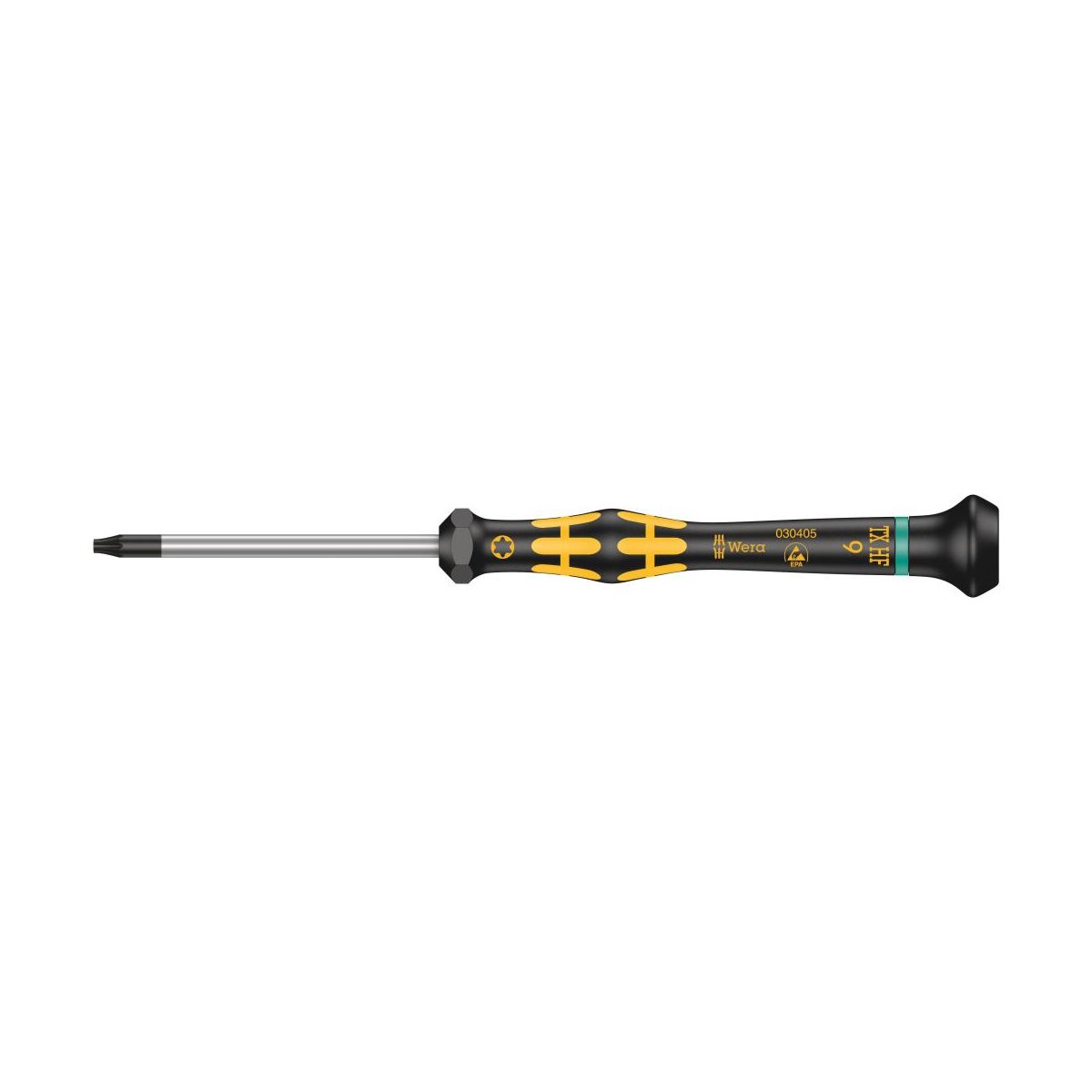 1567 TORX® HF ESD Kraftform Micro Отвёртка антистатическая прецизионная, с фиксацией, TX 9 x 60 мм