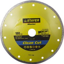 STAYER ⌀ 180х22.2 мм, алмазный, сплошной, круг отрезной для УШМ 36675-180