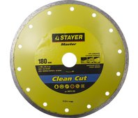 STAYER ⌀ 180х22.2 мм, алмазный, сплошной, круг отрезной для УШМ 36675-180