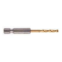 Сверло по металлу Milwaukee RedHEX HSS-G TiN 3мм (2шт)