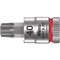 8767 A HF TORX® Zyklop Головка торцевая с вставкой-битой, 1/4", TX 40 x 28 мм, с фиксацией