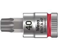 8767 A HF TORX® Zyklop Головка торцевая с вставкой-битой, 1/4", TX 40 x 28 мм, с фиксацией